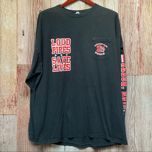 Biker Main Street Saloon Tee 2XL - Picture 3 of 9